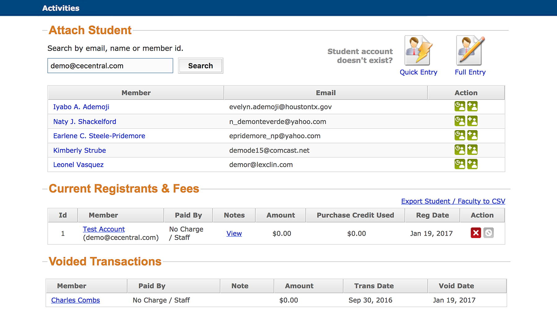 image of Registrants